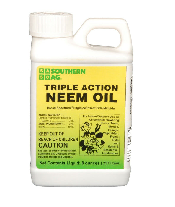 Triple Action Neem Oil Fungicide/Insecticide/Miticide- OMRI Listed