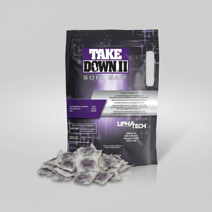 Liphatech TakeDown II Soft Bait Rodenticide
