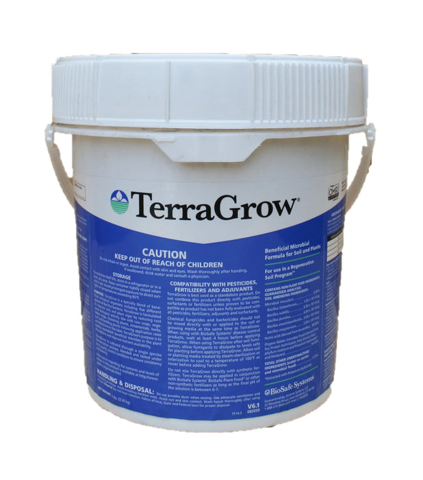 BioSafe TerraGrow Microbial Inoculant California Label