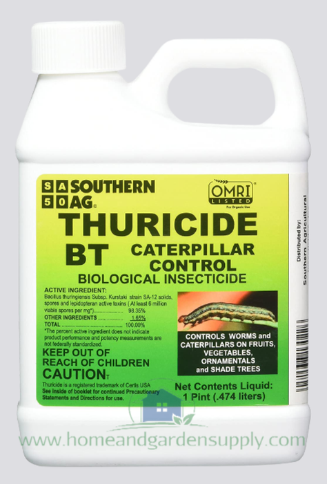 Thuricide BT Caterpillar Control- OMRI Listed