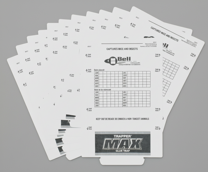 Trapper Max Glue Traps- For Mice & Insects